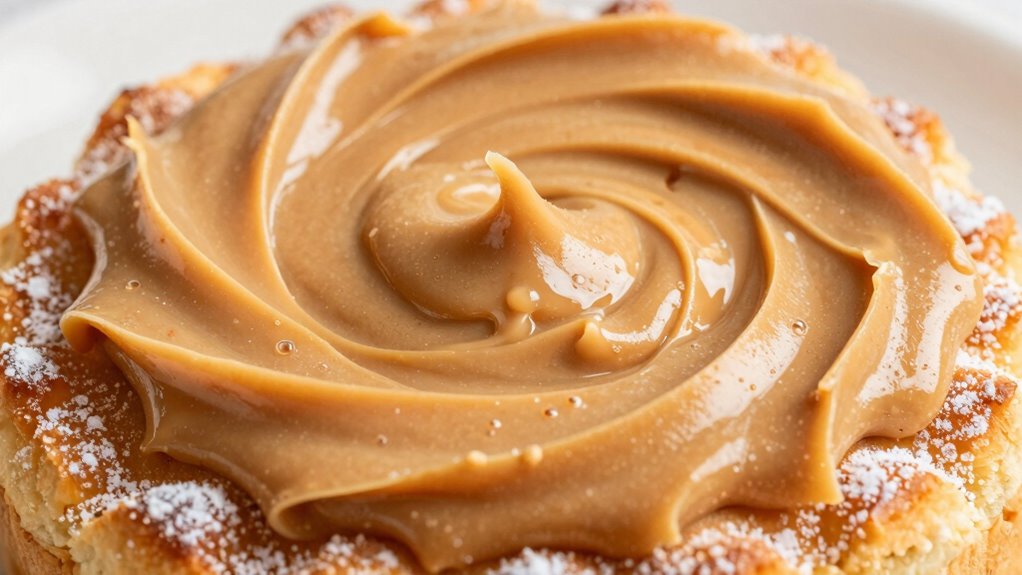 perfect marbled peanut butter swirls