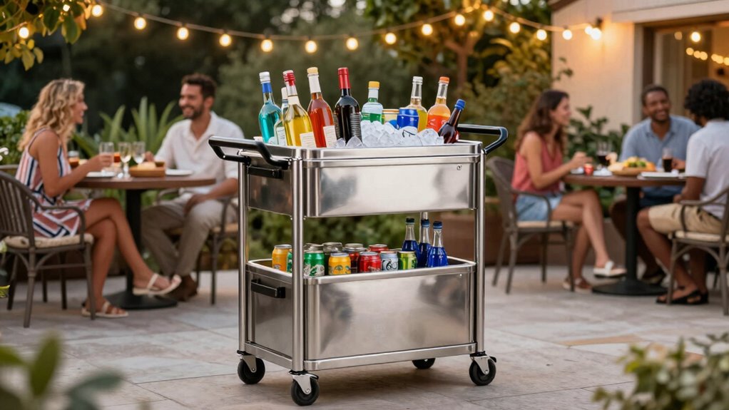 portable outdoor beverage station