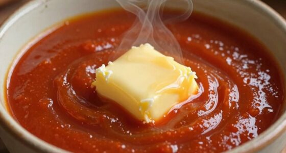 prevent butter separation in sauces