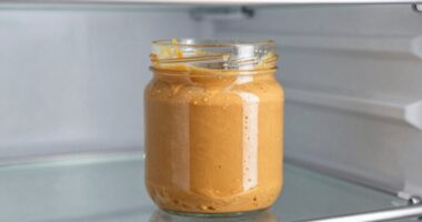 refrigeration affects peanut butter