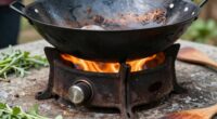 stable outdoor wok burners