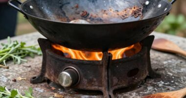 stable outdoor wok burners