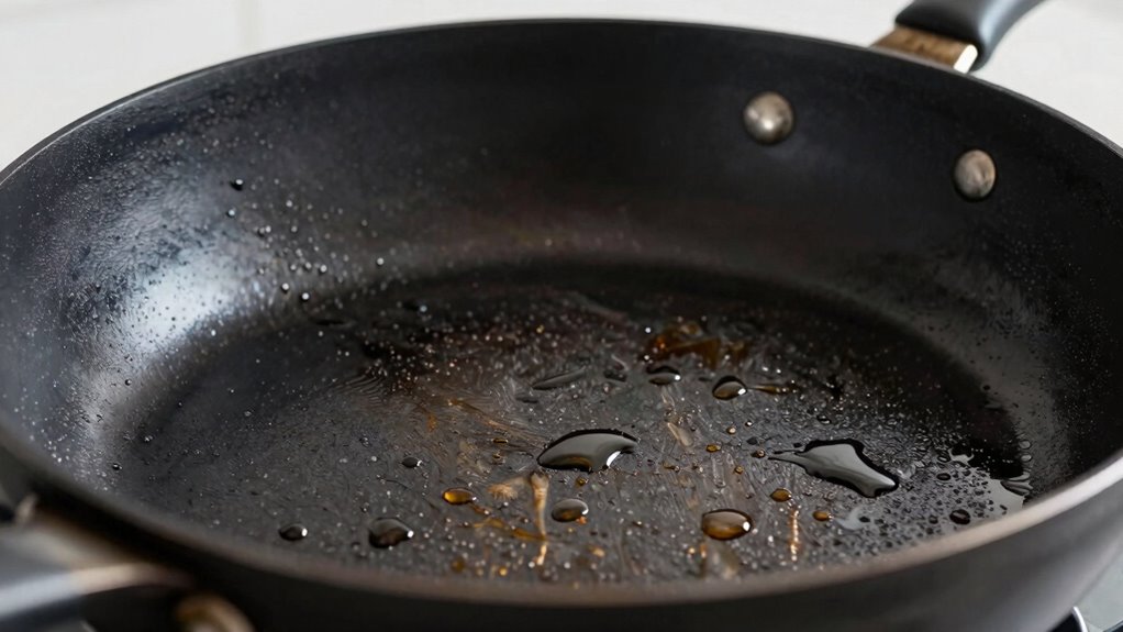 thin oil even heat