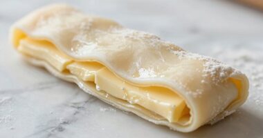 thinly roll pastry layers