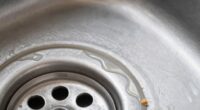 tiny unseen food residue