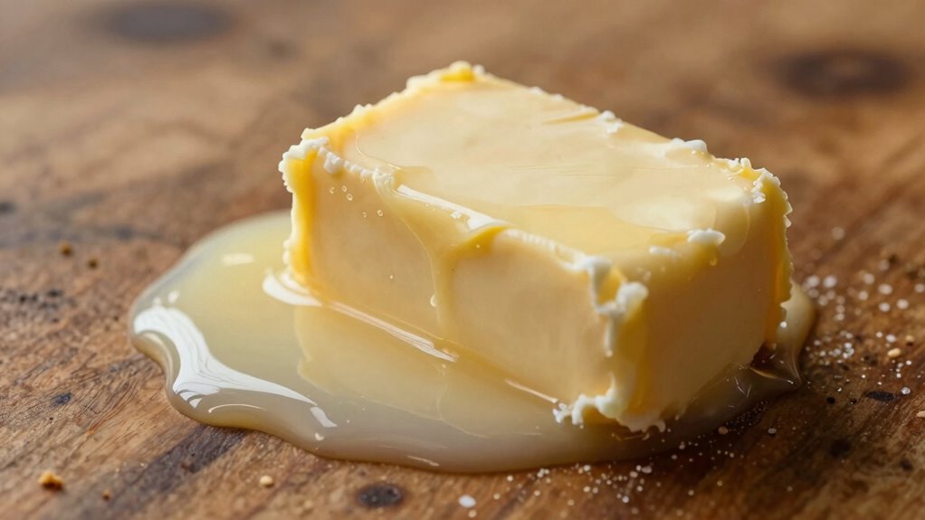 butter spoils and rancid