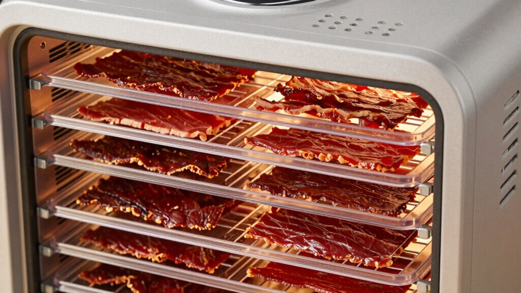 consistent airflow improves jerky dehydration