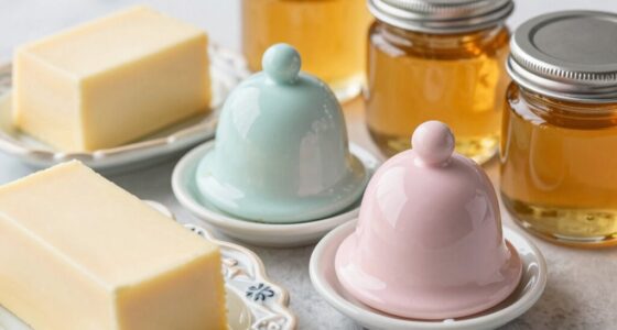 different containers for fats