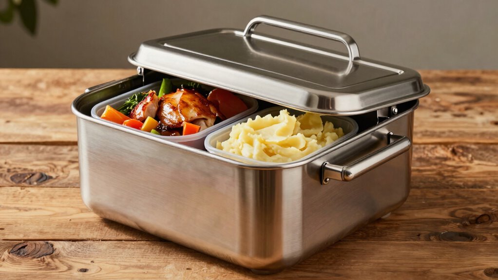 insulated carriers preserve food