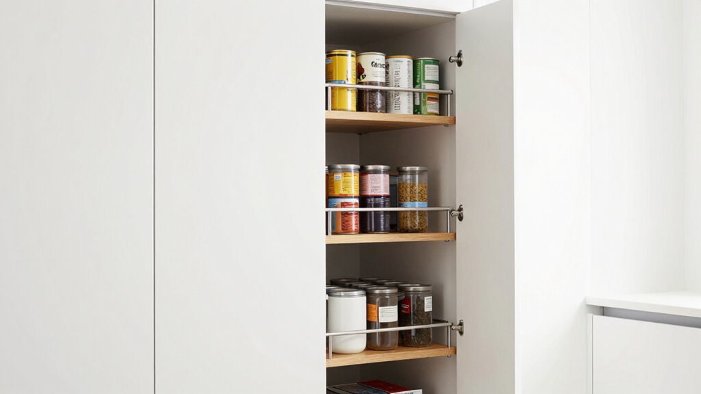 optimized accessible pantry storage