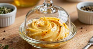 properly store flavored butter