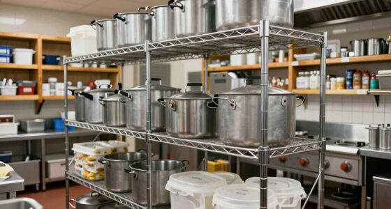 sturdy shelving for kitchens