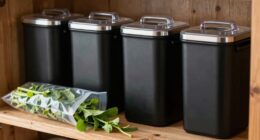 vacuum canisters preserve pantry