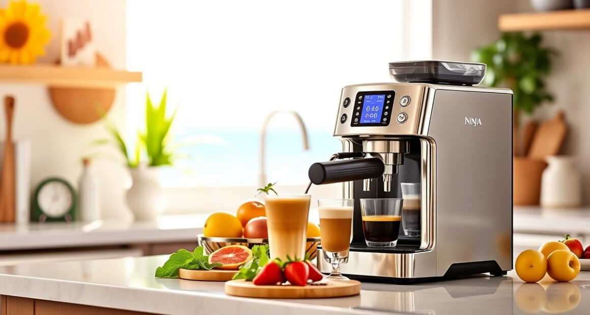 Cool Down with a Summer Iced Espresso Using Ninja Luxe Café Premier