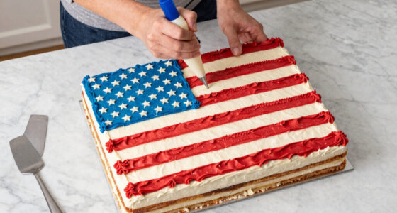 Martha Stewart Serves Huge American Flag Cake with 250 Pieces for Founding Father-Themed Party