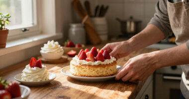 strawberry chiffon shortcake, perfected