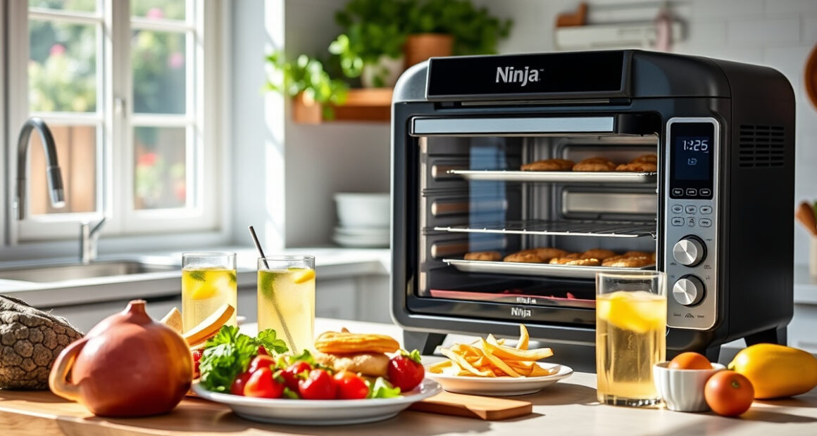 Summer Grilled Pizza with Ninja Foodi XL Pro Air Oven