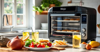 Summer Grilled Pizza with Ninja Foodi XL Pro Air Oven