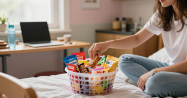 6 Best Dorm Room Snack Baskets for Easy Campus Snacking in 2026