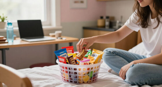 6 Best Dorm Room Snack Baskets for Easy Campus Snacking in 2026