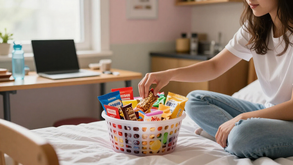 6 Best Dorm Room Snack Baskets for Easy Campus Snacking in 2026