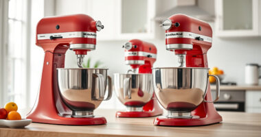 Best KitchenAid Stand Mixers for Baking: Top Picks for Home Bakers