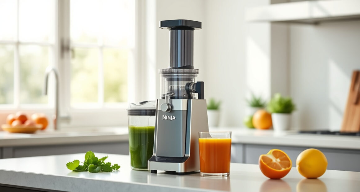 Cool Off This Summer with the Ninja NeverClog Cold Press Juicer