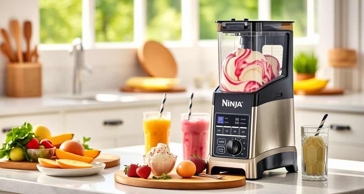 Create Summer Sweetness: Ninja CREAMi Swirl Ice Cream Recipe