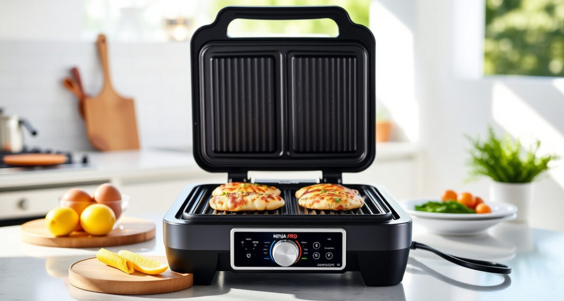 Ninja Foodi Pro 5-in-1 Indoor Grill: Summer Grilling Made Easy