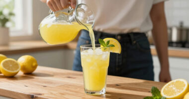 Tropical Whipped Lemonade