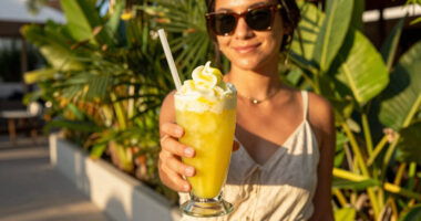 Tropical Whipped Lemonade