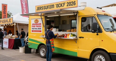 Jerusalem Food Truck Festival 2026 - עיריית ירושלים