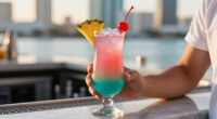Miami Vice Cocktail