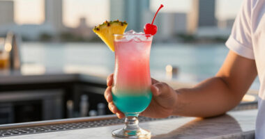 Miami Vice Cocktail