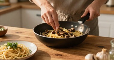 Mushroom Pasta