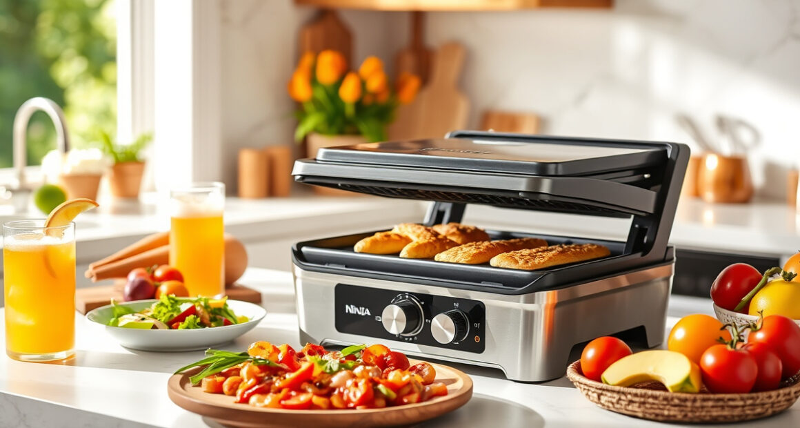 Ninja Foodi Pro 5-in-1 Indoor Grill: Summer Grilling Made Easy