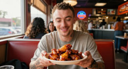 Sam Smith Loves Hooters Chicken Wings