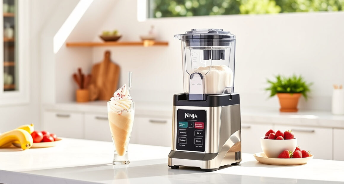 Beat the Summer Heat with Ninja NC701 CREAMi Swirl Ice Cream Maker
