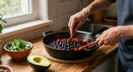 Enchilada Black Beans
