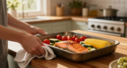End-of-Summer Sheet Pan Salmon