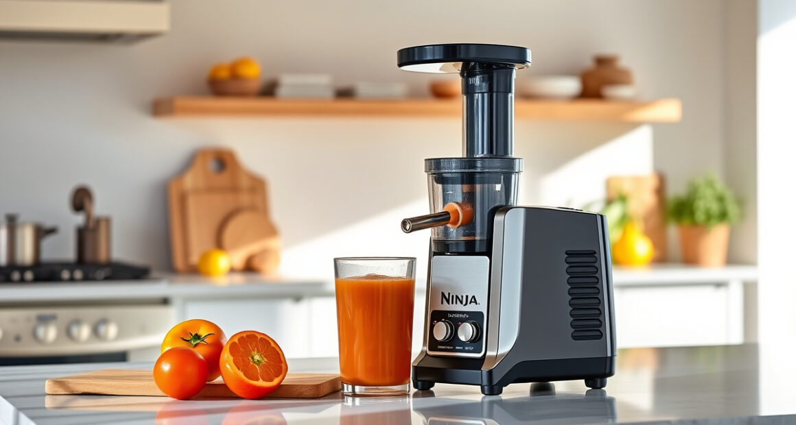 Enjoy Fresh Summer Juices with the Ninja NeverClog Cold Press Juicer