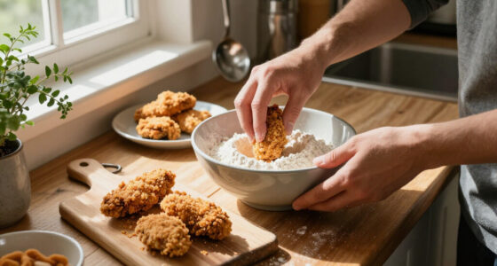 For The Crispiest Breaded Chicken, I Skip The 3-Step Breading Method