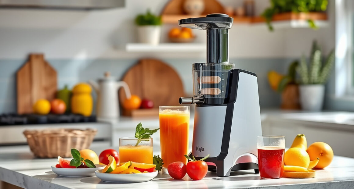 Host Effortless Pool Parties with the Ninja NeverClog Cold Press Juicer