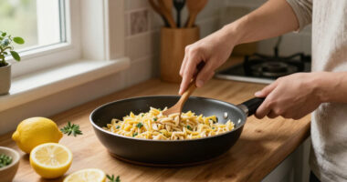 Lemon Chicken Orzo