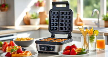 Make Summer Pool Parties Sweeter with the Ninja Belgian Waffle Maker Pro