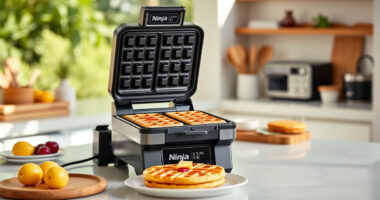 Master Summer Waffles with the Ninja Belgian Waffle Maker Pro