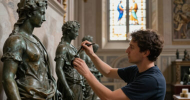 Medici Bronzes Restored To Former Glory At The Chapel Of Princes