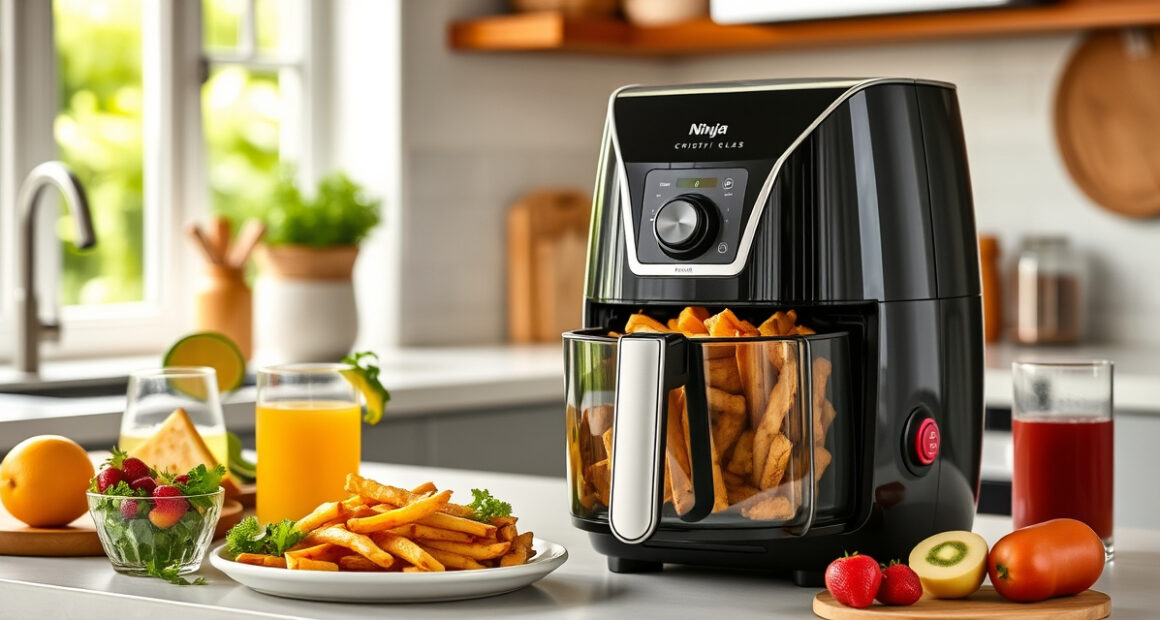 Ninja Crispi Glass Air Fryer: Effortless Summer Poolside Hosting