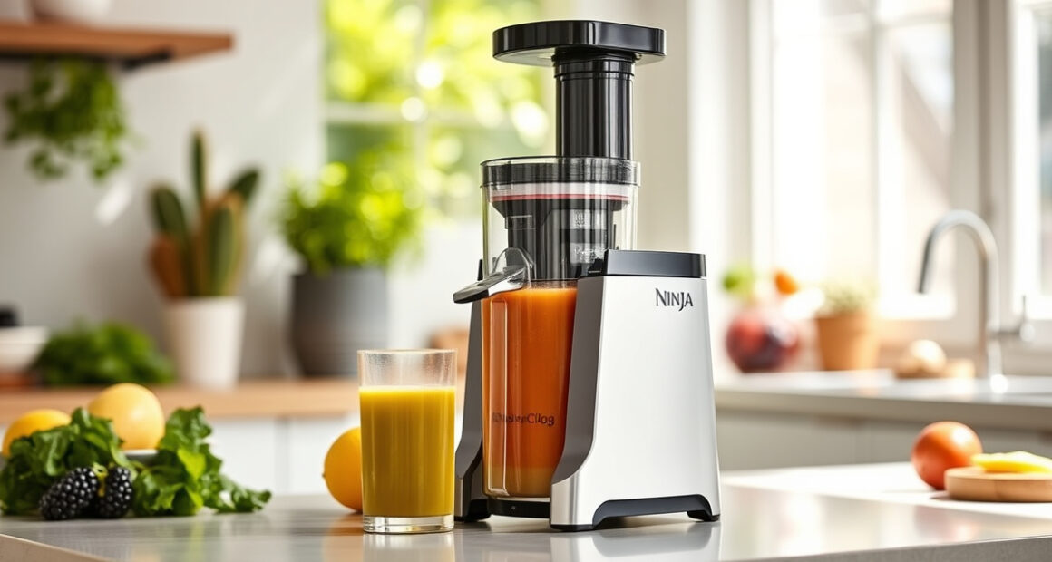 Summer Juicing Made Easy with Ninja NeverClog Cold Press Juicer Accessories