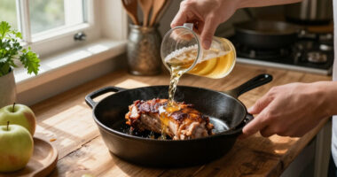 The Secret To Melt-in-Your-Mouth Pork Shoulder Is Apple Cider